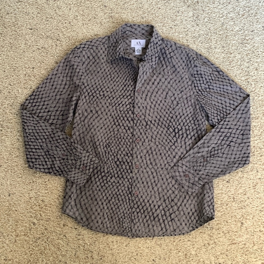 Armani Exchange Men’s Button Down Shirt